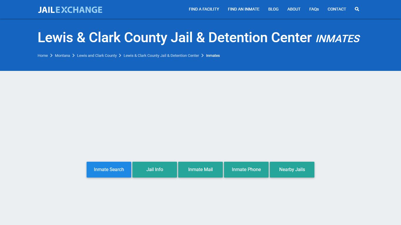 Lewis & Clark County Jail & Detention Center Inmates